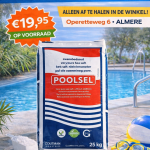 Zwembadzout 25 kg