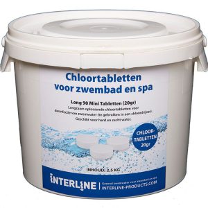Chloortabletten 2,5 kg (20 gram)