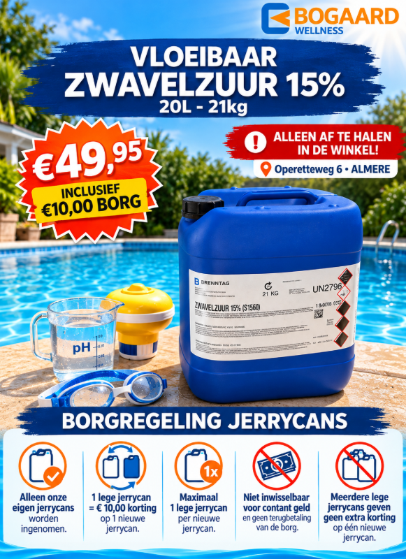 Vloeibaar Zwavelzuur Alleen in de winkel!!