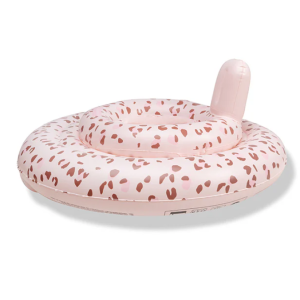 Baby zwemband Oudroze Leopard 0/1 Jaar