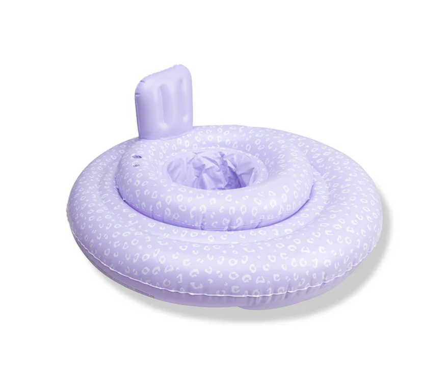 Baby zwemband Lila Leopard 0/1 Jaar