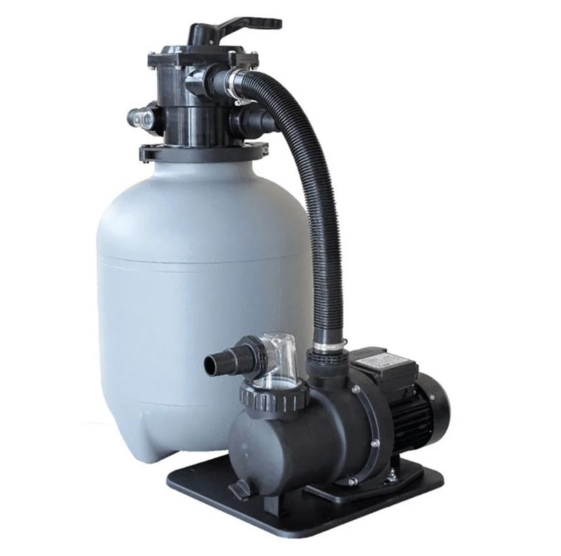 Zandfilterset TOP 400 – 6 m³/u Zwembadpomp incl. Haarvanger