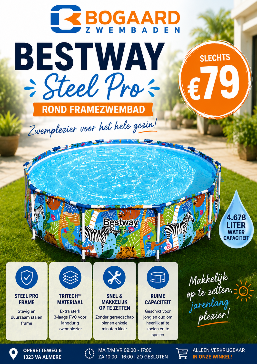 Bestway Jungle zwembad